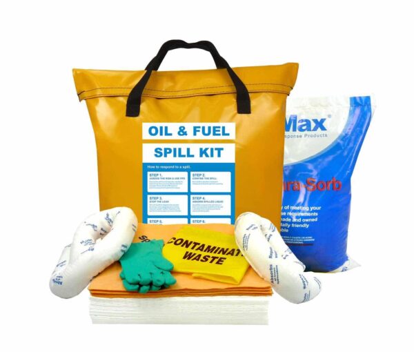 Spilmax L Oil Fuel Vehicle Spill Kit Bag Renew Solutions Australia